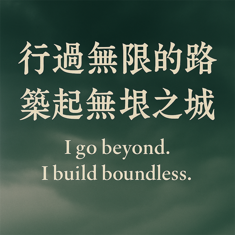 旭珅環保開發,旭珅語印Ｘ工程之誓 XuShen Vowlines．Words of Responsibility